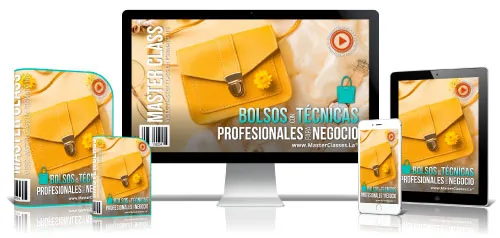 BOLSOS CON TÉCNICAS PROFESIONALES PARA NEGOCIO
